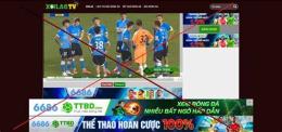 ảnh chụp màn hình bóng đá tivi xôi lạc