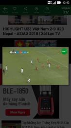 ảnh chụp màn hình bong da xoilac tv vi