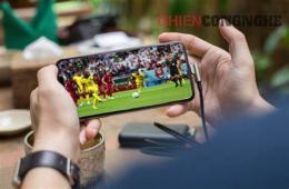 ảnh chụp màn hình cách xem bóng đá trên điện thoại