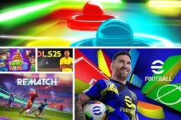 ảnh chụp màn hình game đá bóng 2 người