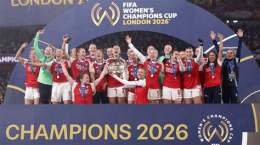 ảnh chụp màn hình kết quả bóng đá nữ arsenal