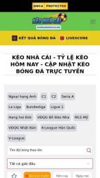 ảnh chụp màn hình livescore bóng đá trực tuyến kèo nhà cái 5