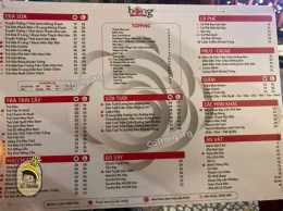 ảnh chụp màn hình menu bông đà nẵng