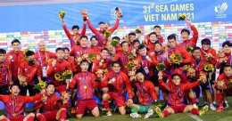 ảnh chụp màn hình seagame 32 ai vô địch bóng đá nam