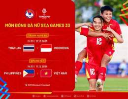 ảnh chụp màn hình thi đấu bóng đá nữ sea games 33