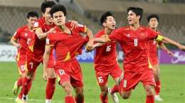 ảnh chụp màn hình thi đấu bóng đá u23