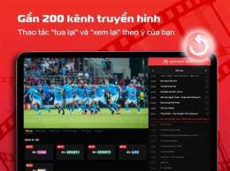 ảnh chụp màn hình tv360 truyền hình trực tuyến bóng đá