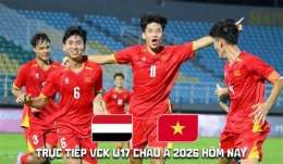 ảnh chụp màn hình xem bóng đá trực tiếp u17
