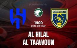 giao diện app al hilal đấu với câu lạc bộ bóng đá al najma