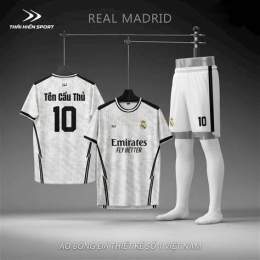 giao diện app áo bóng đá real madrid