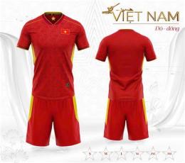 giao diện app áo đá bóng việt nam