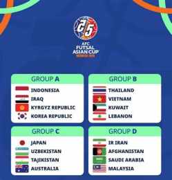giao diện app bóng đá futsal châu á