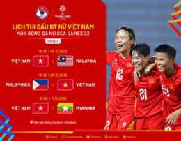 giao diện app bong đa nu seagame 33