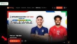 giao diện app bóng đá trực tiếp aff cup