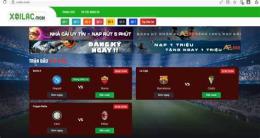 giao diện app bóng đá trực tuyến xoilac live