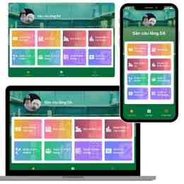 giao diện app bóng đa tv