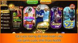 giao diện app cá cược bóng đá châu âu