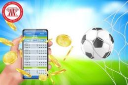 giao diện app cách chơi cá độ bóng đá