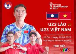 giao diện app đá bóng u23 hôm nay