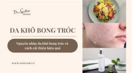 giao diện app da khô bong tróc bôi gì