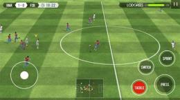 giao diện app game miễn phí đá bóng