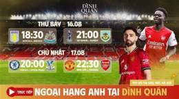 giao diện app giai bong da ngoai hang anh