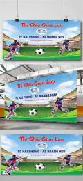 giao diện app hình ảnh thể thao bóng đá