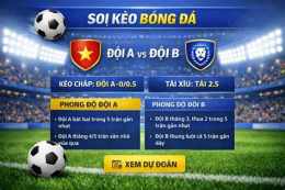 giao diện app keo bong da ti vi
