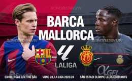giao diện app kết quả bóng đá barca hôm nay