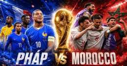 giao diện app kết quả bóng đá pháp maroc