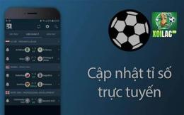 giao diện app ket qua ty so bong da