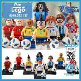 giao diện app lego cầu thủ bóng đá