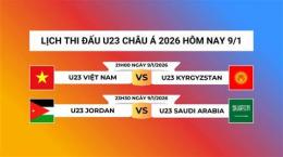 giao diện app lịch bóng đá u23 việt nam hôm nay