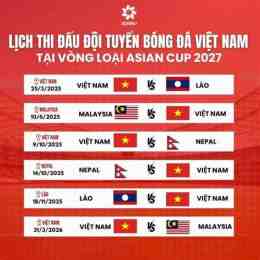 giao diện app lịch đá bóng việt nam asian cup