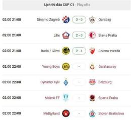 giao diện app lich thi dau bong da cup c1