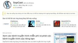 giao diện app link sopcast bong da