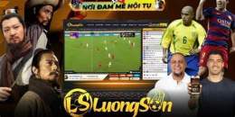 giao diện app luongson bong da