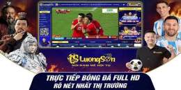 giao diện app luongsontv bóng đá