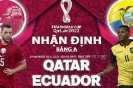 giao diện app nhận định bóng đá qatar