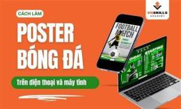 giao diện app poster bóng đá