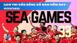 giao diện app seagame 2025 bóng đá nam lịch thi đấu