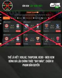 giao diện app thapcam bóng đá