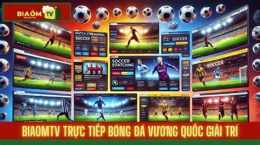 giao diện app trực tiếp bóng đá biaomtv pro
