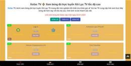 giao diện app trực tiếp bóng đá kênh xôi lạc