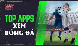 giao diện app xem đá bóng việt