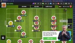 hướng dẫn sử dụng game quản lý bóng đá