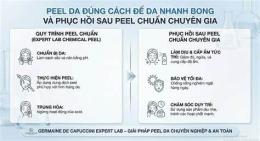 hướng dẫn sử dụng làm sao để peel da nhanh bong