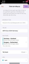 hướng dẫn sử dụng lịch bóng đá europa league