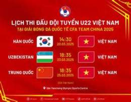 hướng dẫn sử dụng lịch bóng đá u22