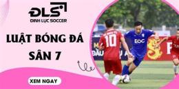 hướng dẫn sử dụng luật bóng đá 7 người mới nhất